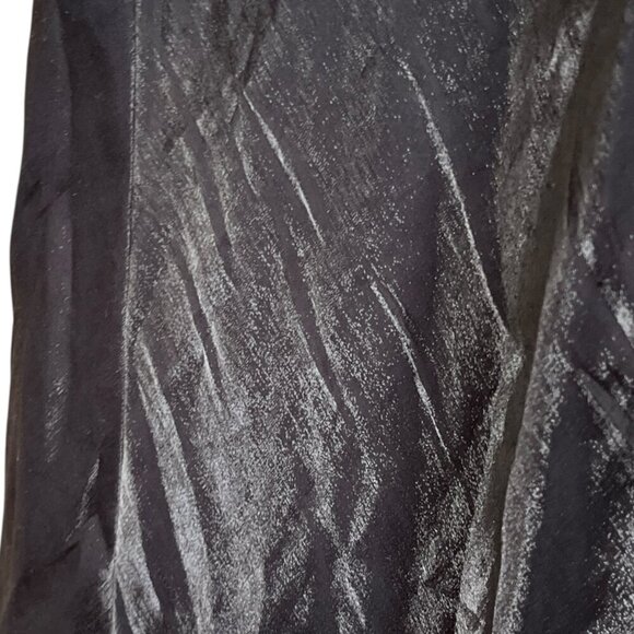 Womens Y2K Formal Gown Size L Sleeveless Black Whimsigoth Prom Gala Glam Event - Picture 7 of 10